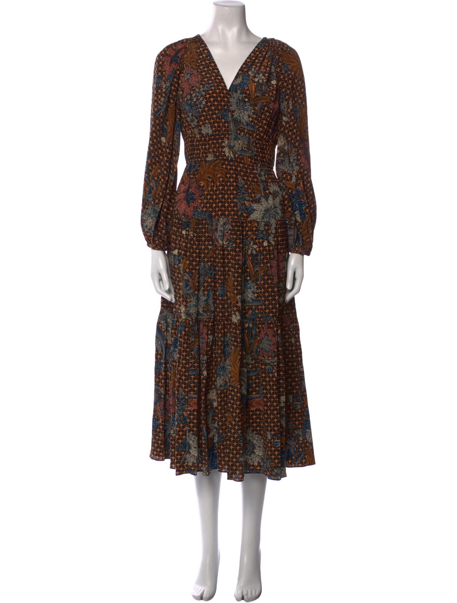 Ulla Johnson Printed Long Dress