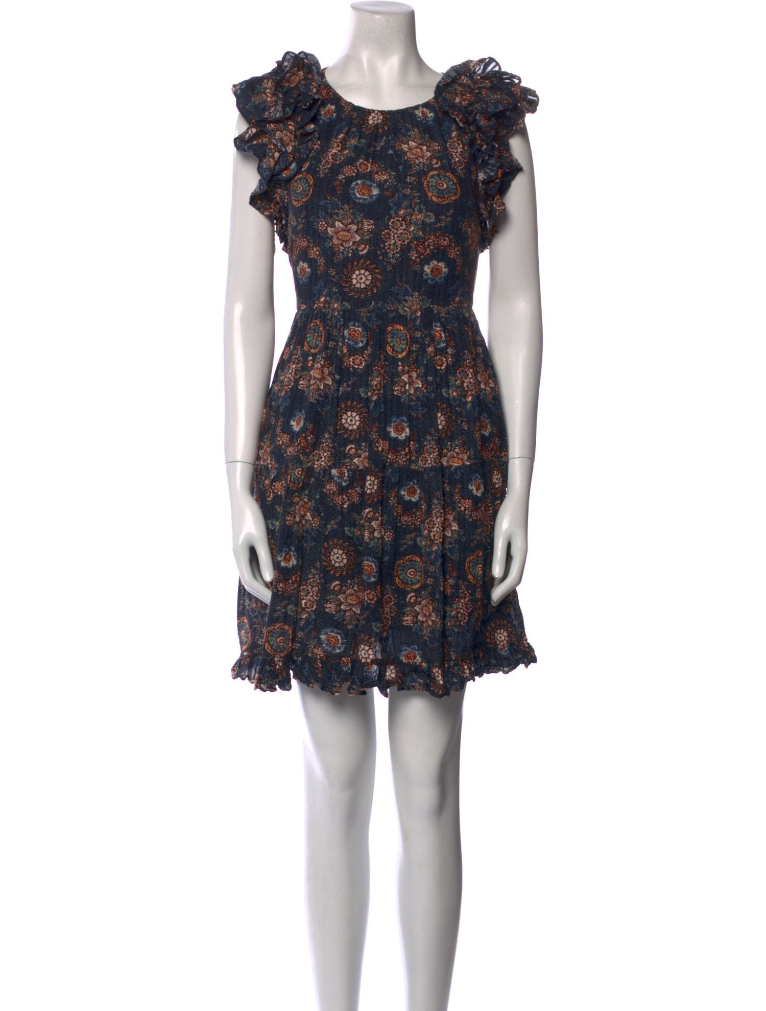 Ulla Johnson Floral Print Mini Dress