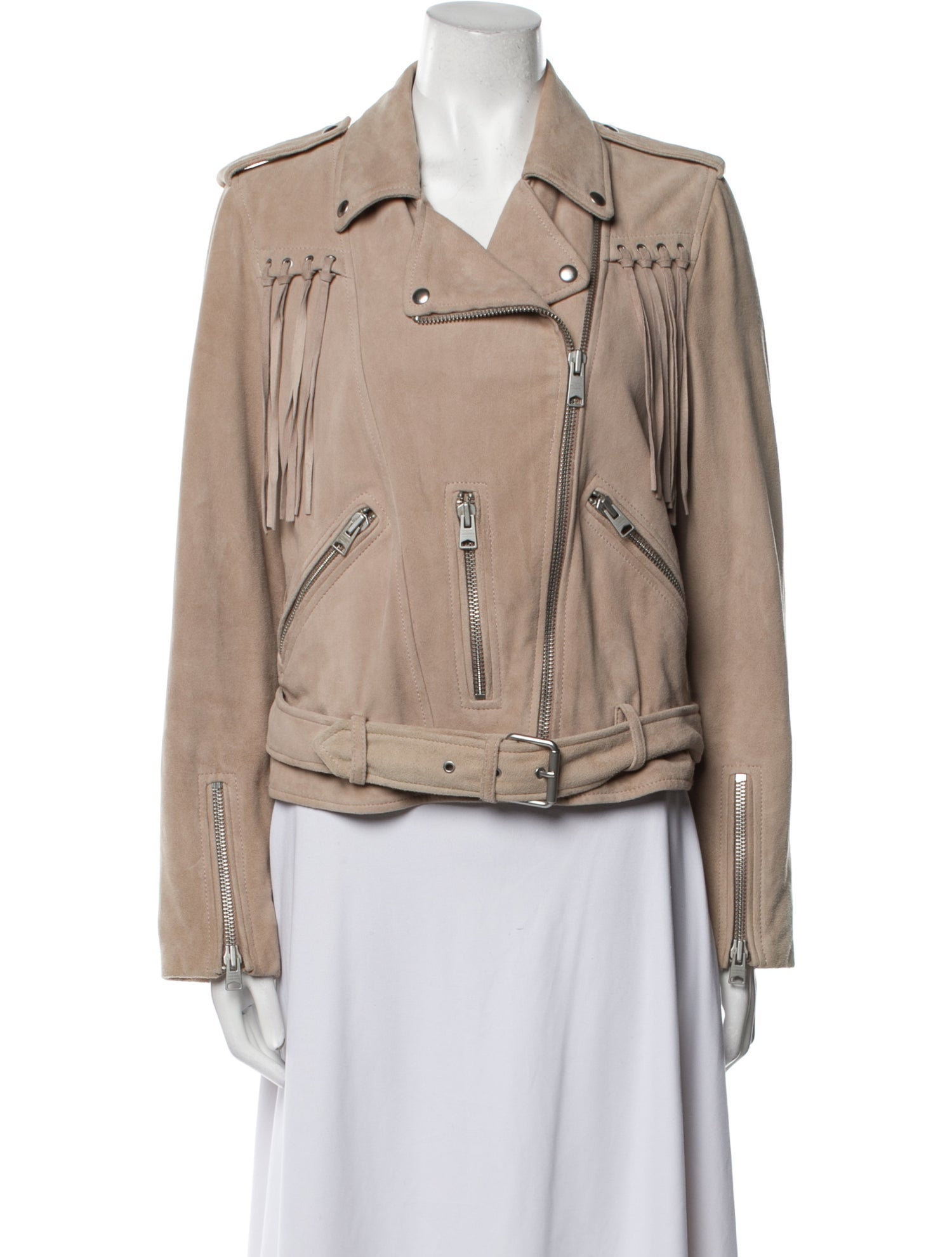 Ulla Johnson Goat Leather Biker Jacket