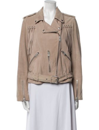 Ulla Johnson Goat Leather Biker Jacket