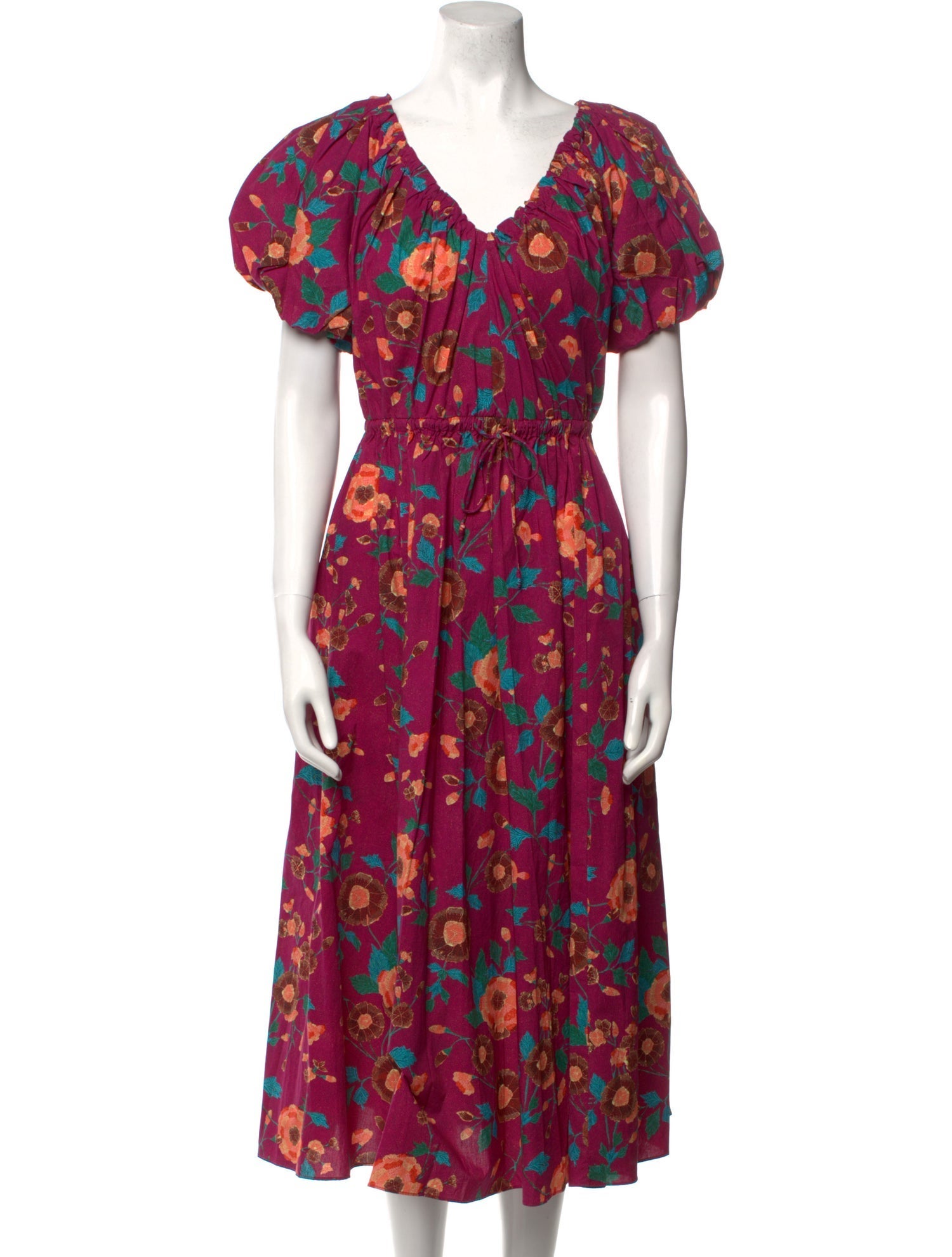 Ulla Johnson Floral Print Long Dress w/ Tags