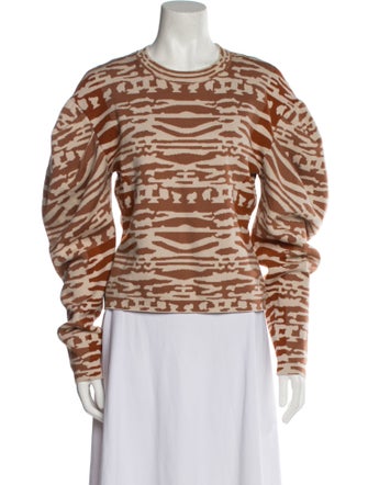 Ulla Johnson Wool Printed Sweater