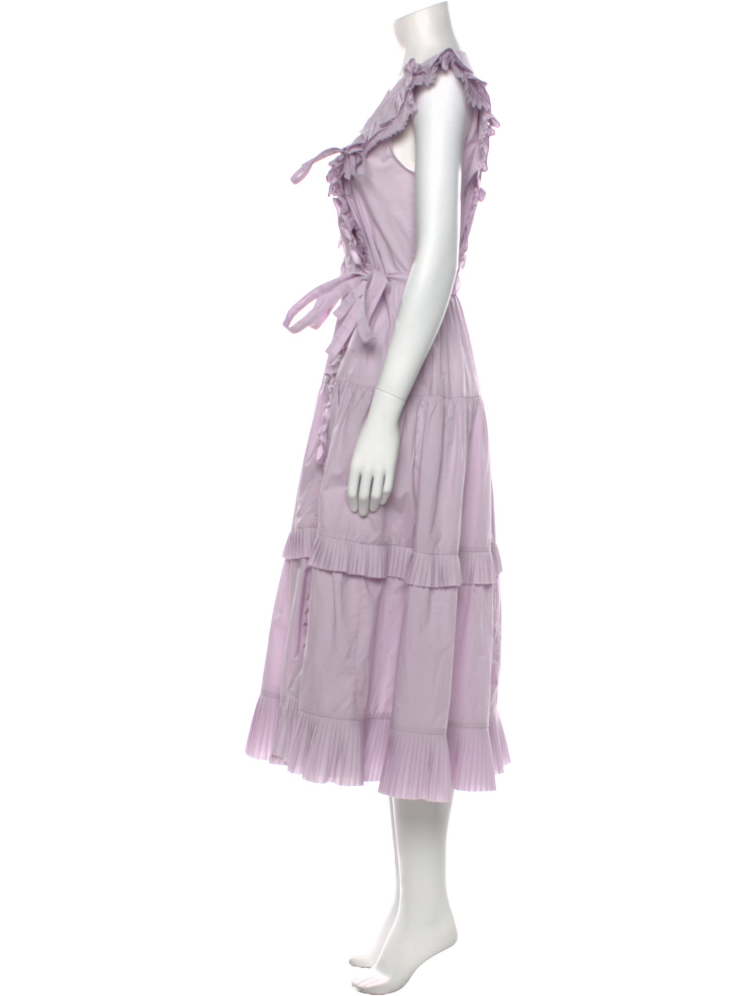 Ulla Johnson V-Neck Long Dress