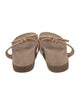 Ulla Johnson Leather Bow Accents Espadrilles