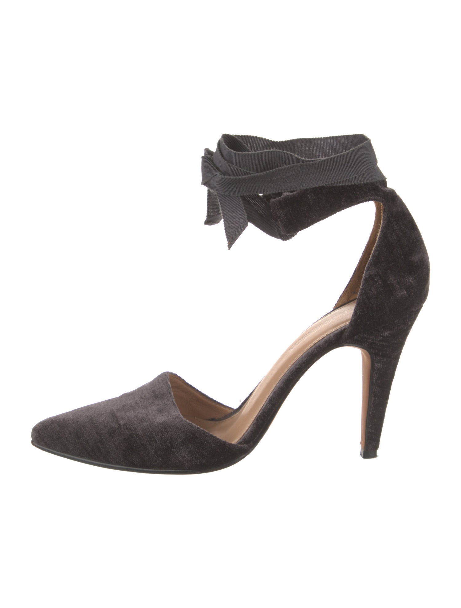Ulla Johnson Velvet Cutout Accent D'Orsay Pumps