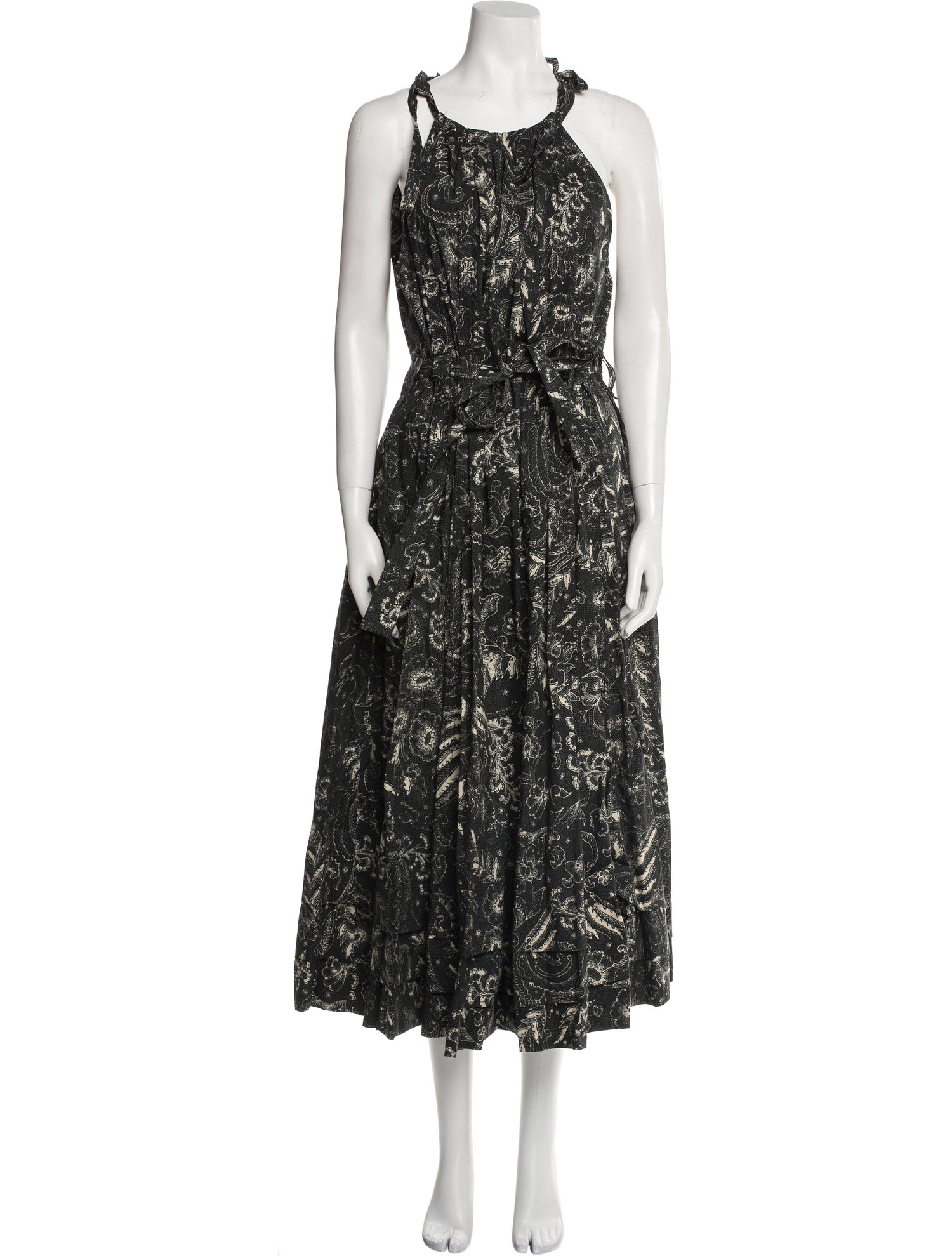 Ulla Johnson Floral Print Long Dress