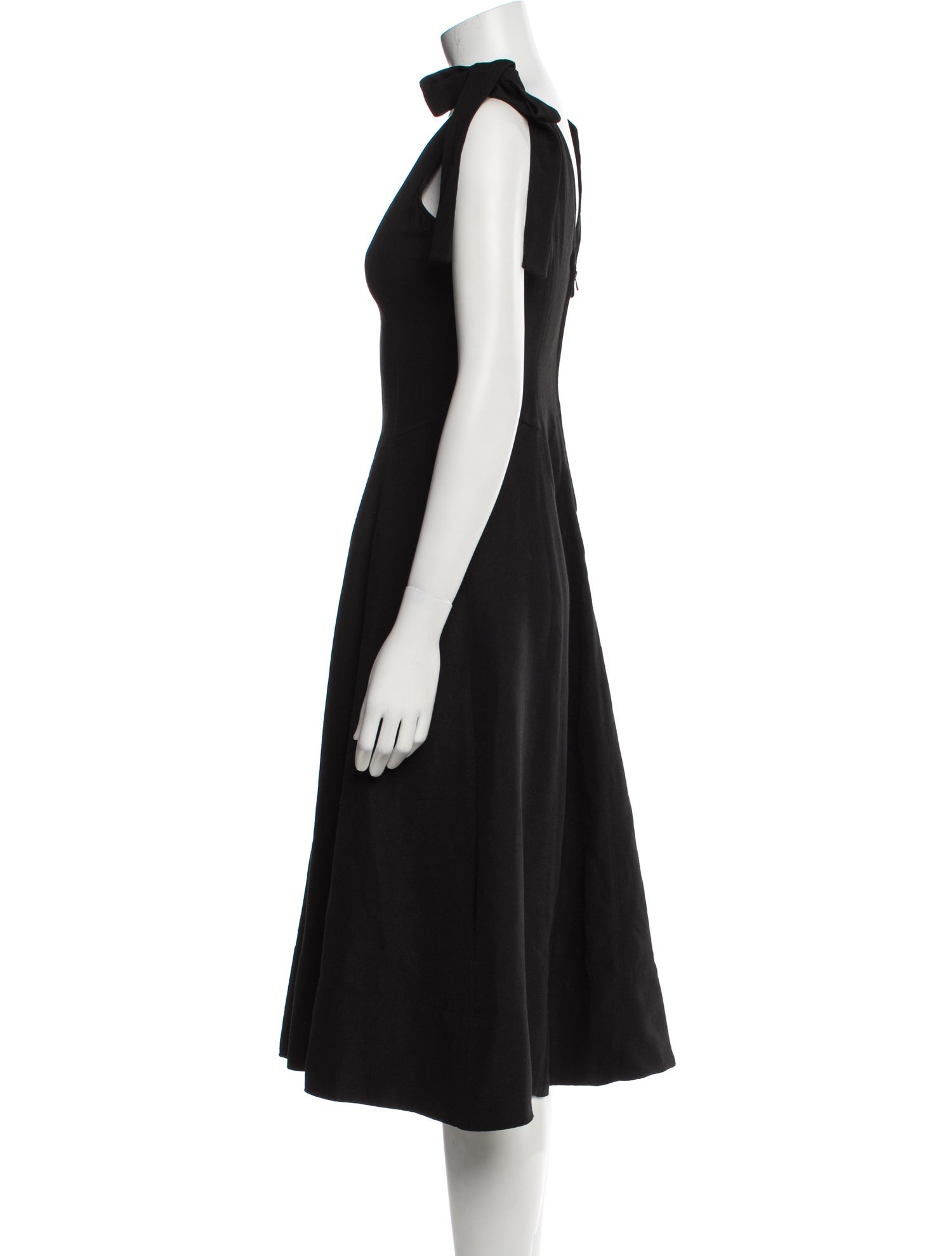 Ulla Johnson V-Neck Midi Length Dress