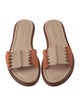 Ulla Johnson Leather Lasercut Accents Slides