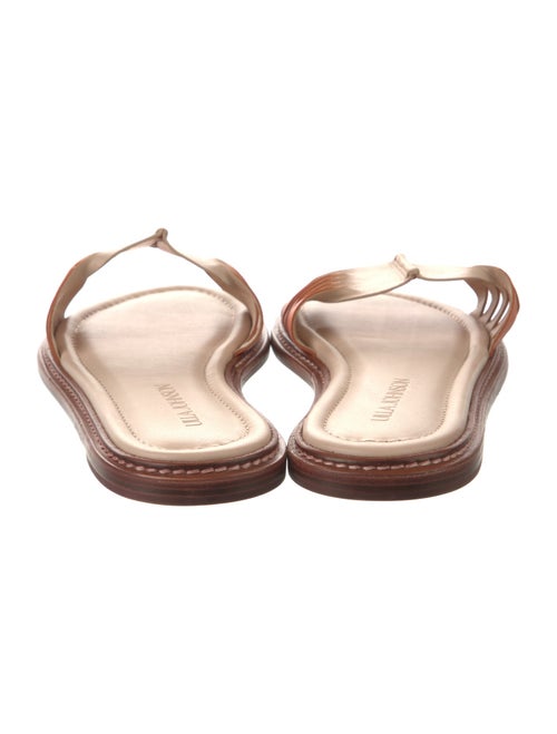 Ulla Johnson Leather Lasercut Accents Slides