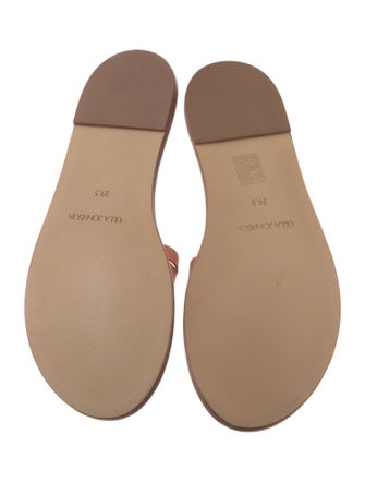 Ulla Johnson Leather Lasercut Accents Slides
