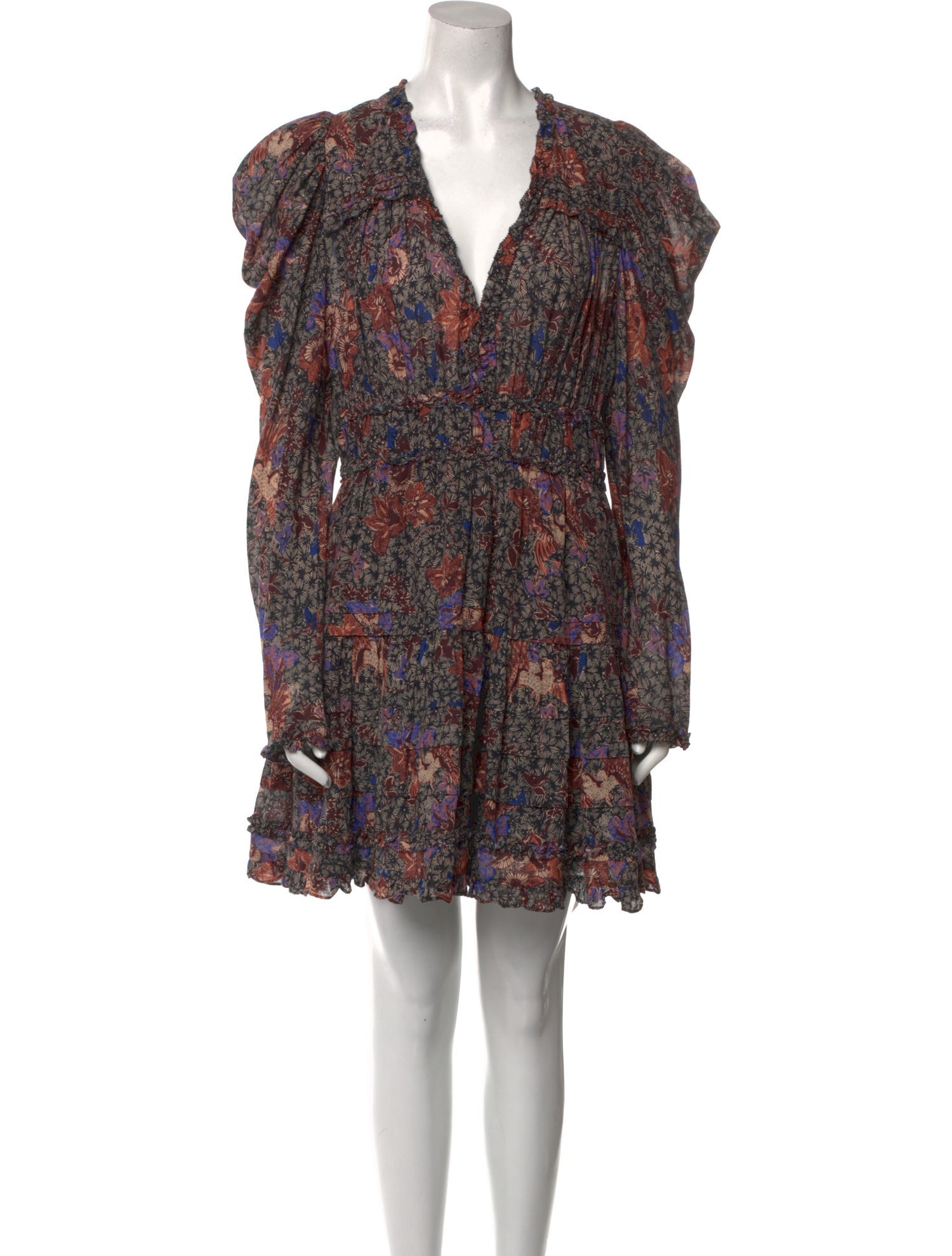Ulla Johnson Floral Print Mini Dress