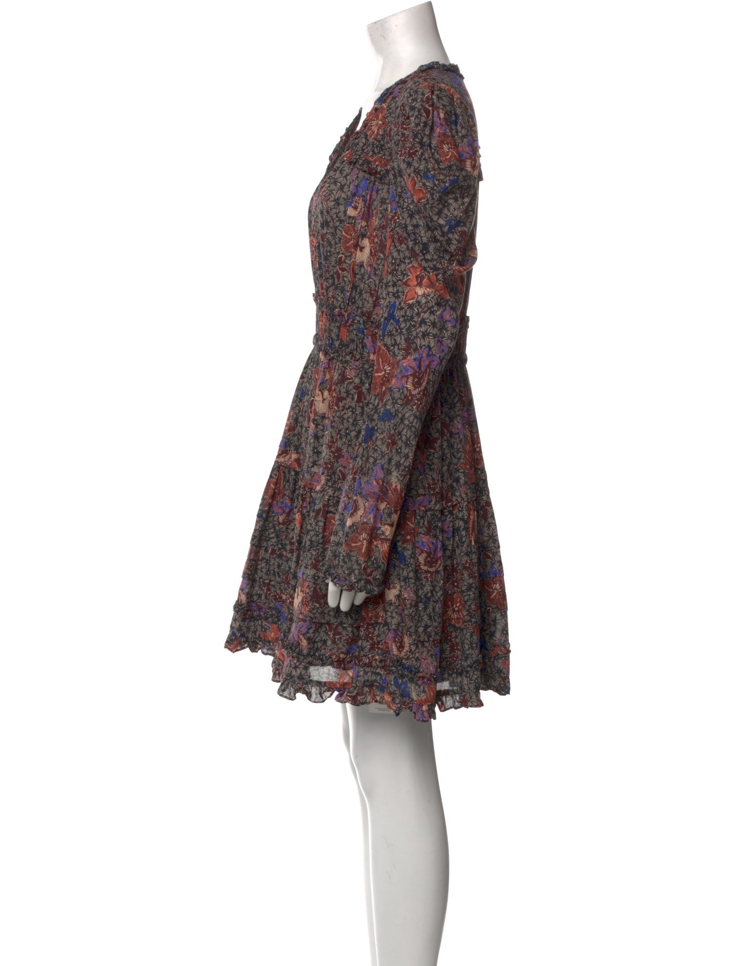 Ulla Johnson Floral Print Mini Dress