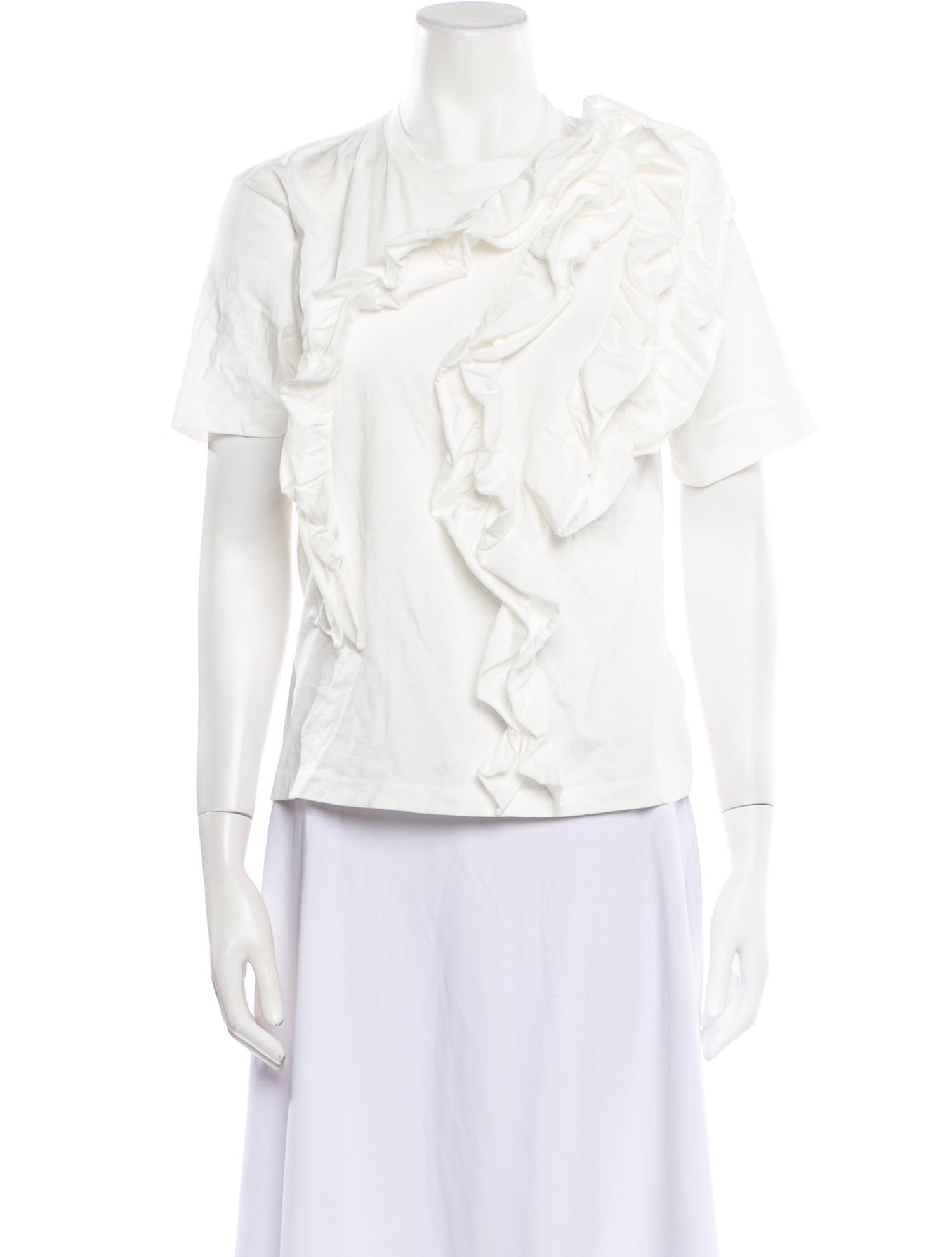 Ulla Johnson V-Neck Short Sleeve Blouse