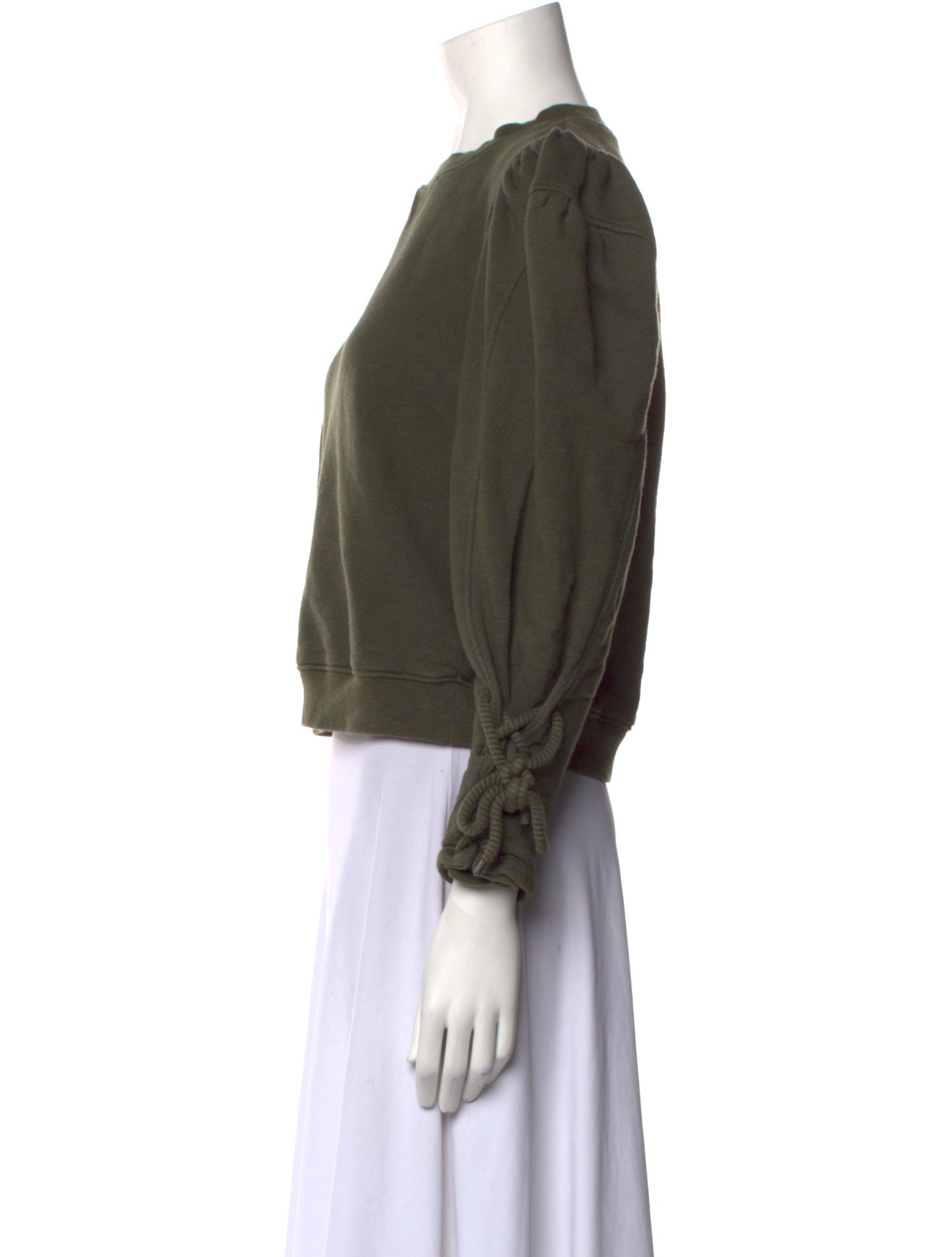 Ulla Johnson Crew Neck Long Sleeve Sweatshirt