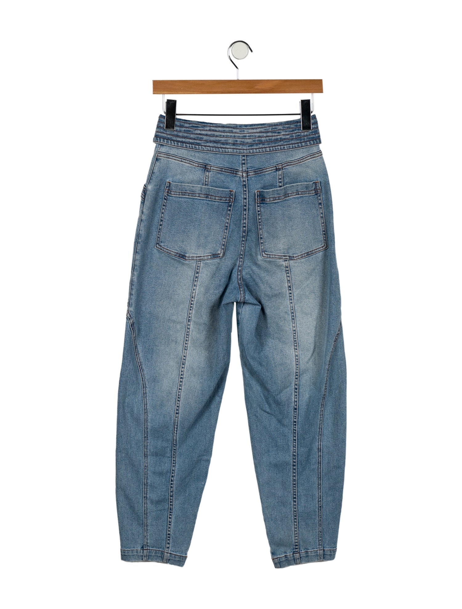 Ulla Johnson High-Rise Straight Leg Jeans