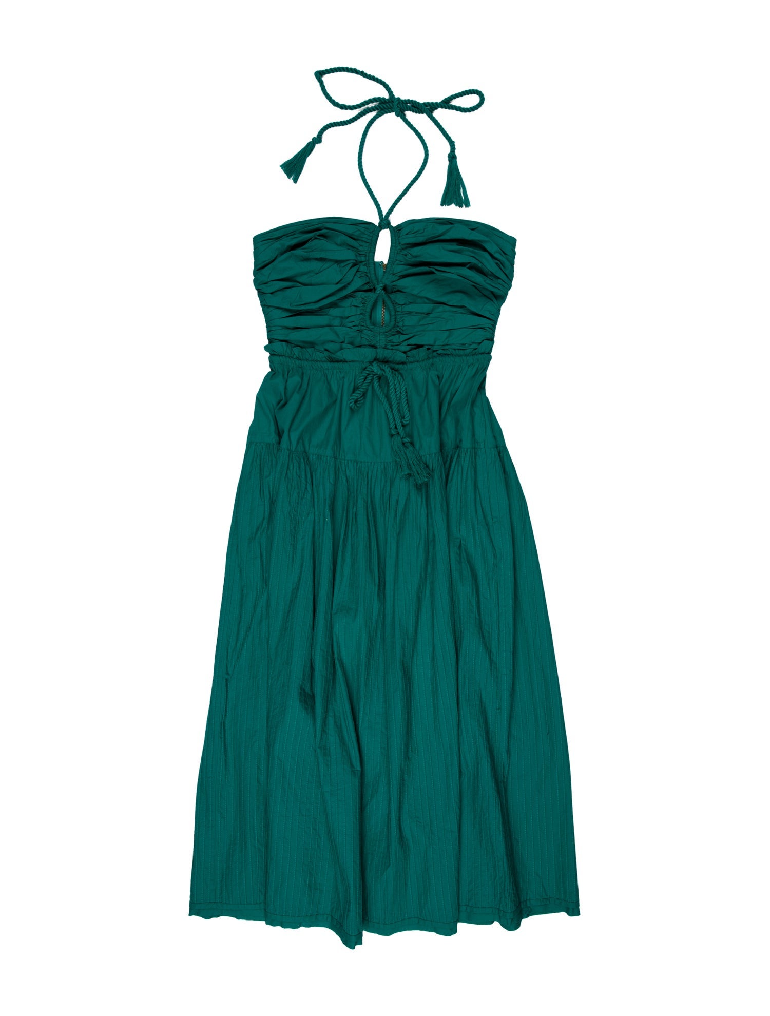 Ulla Johnson Strapless Midi Length Dress