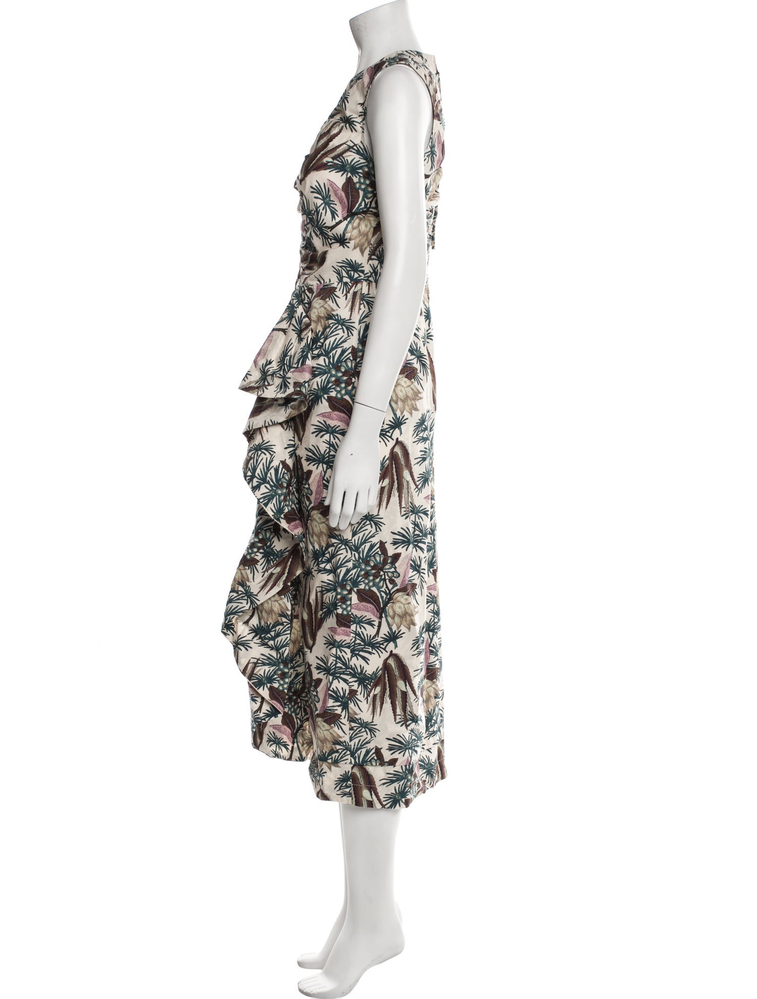 Ulla Johnson Printed Midi Length Dress