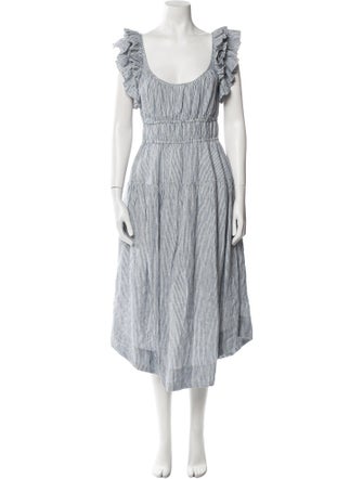 Ulla Johnson Linen Long Dress