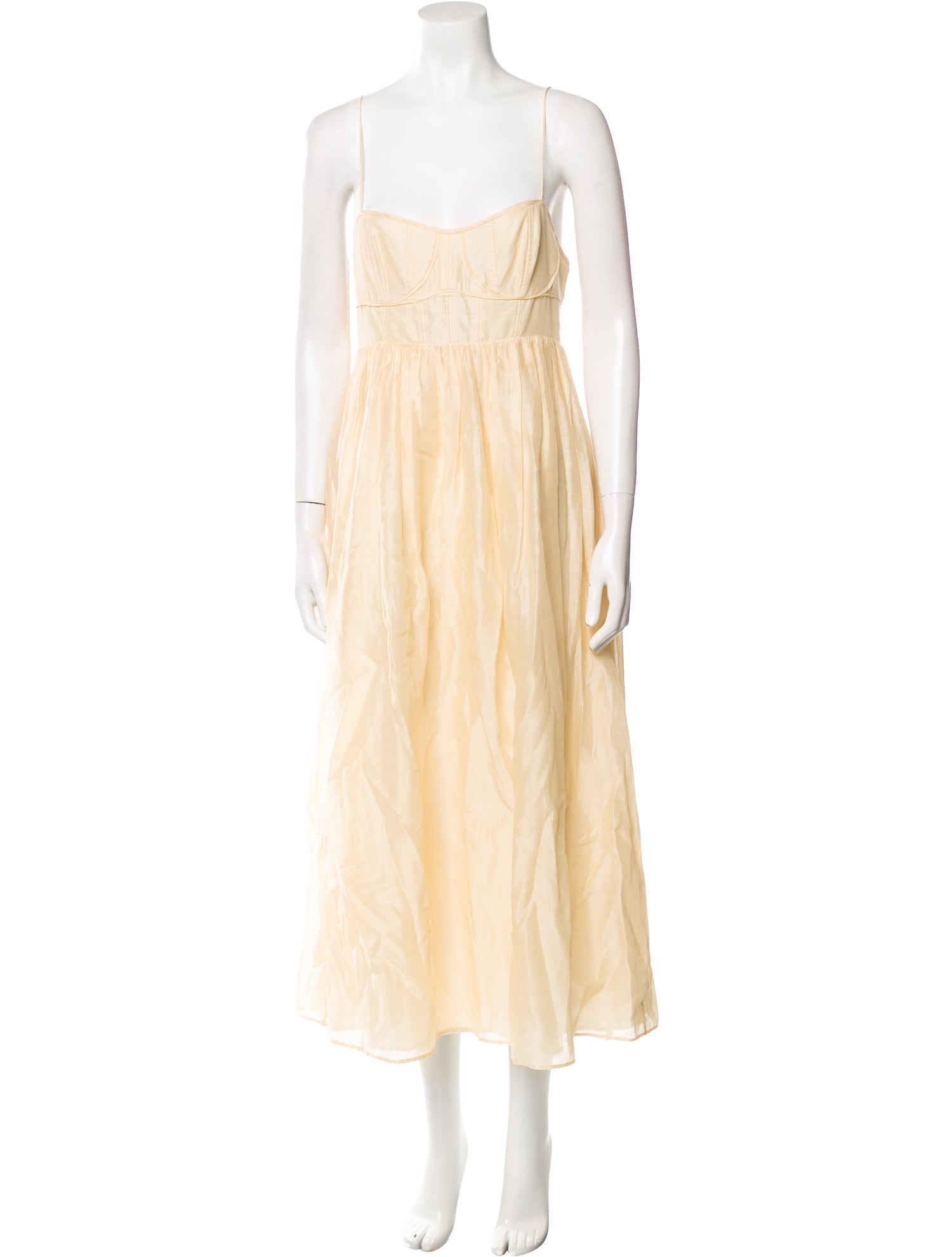 Ulla Johnson Square Neckline Long Dress