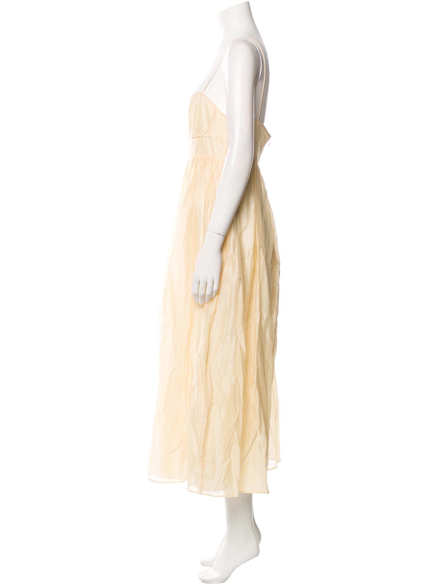 Ulla Johnson Square Neckline Long Dress