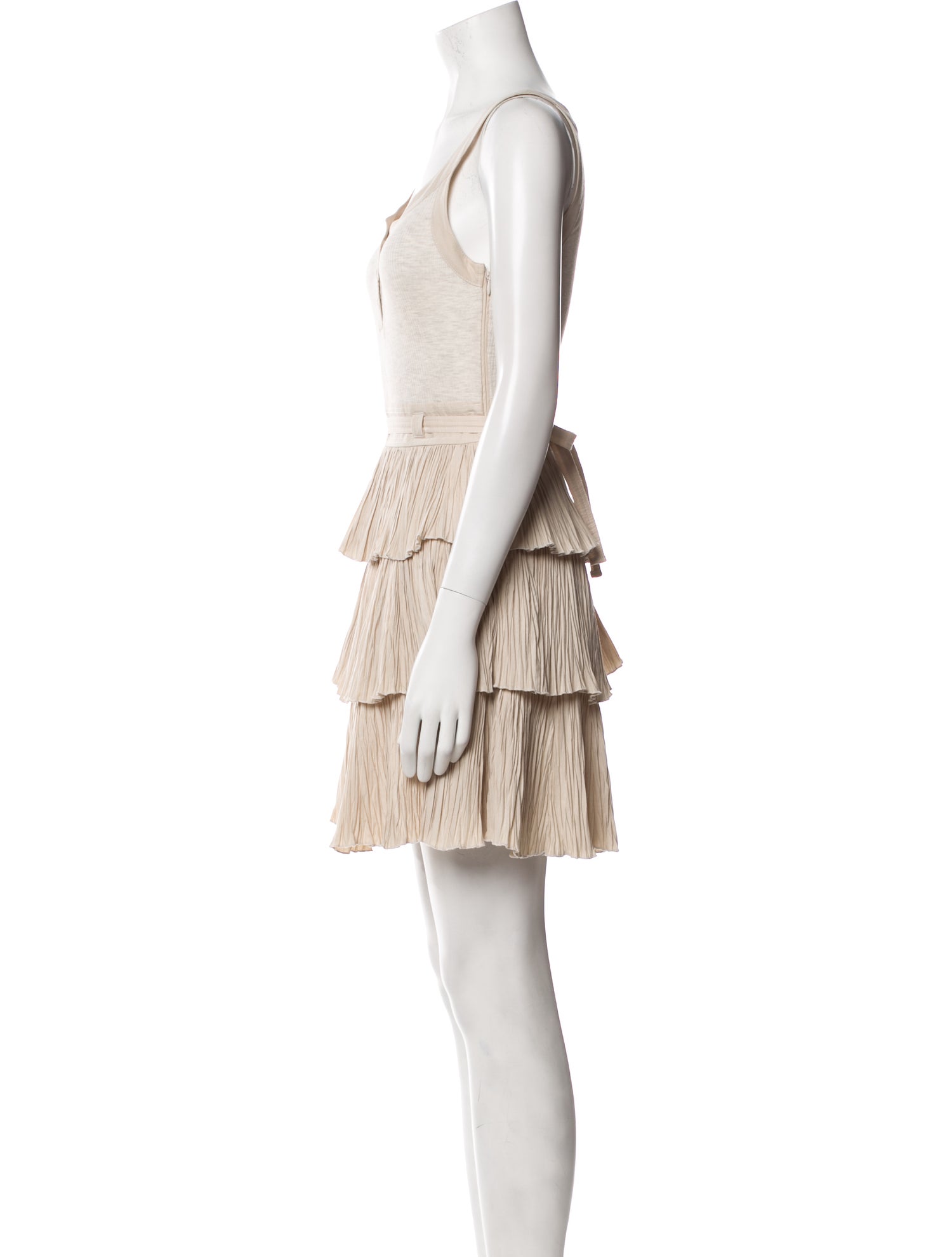 Ulla Johnson Scoop Neck Mini Dress