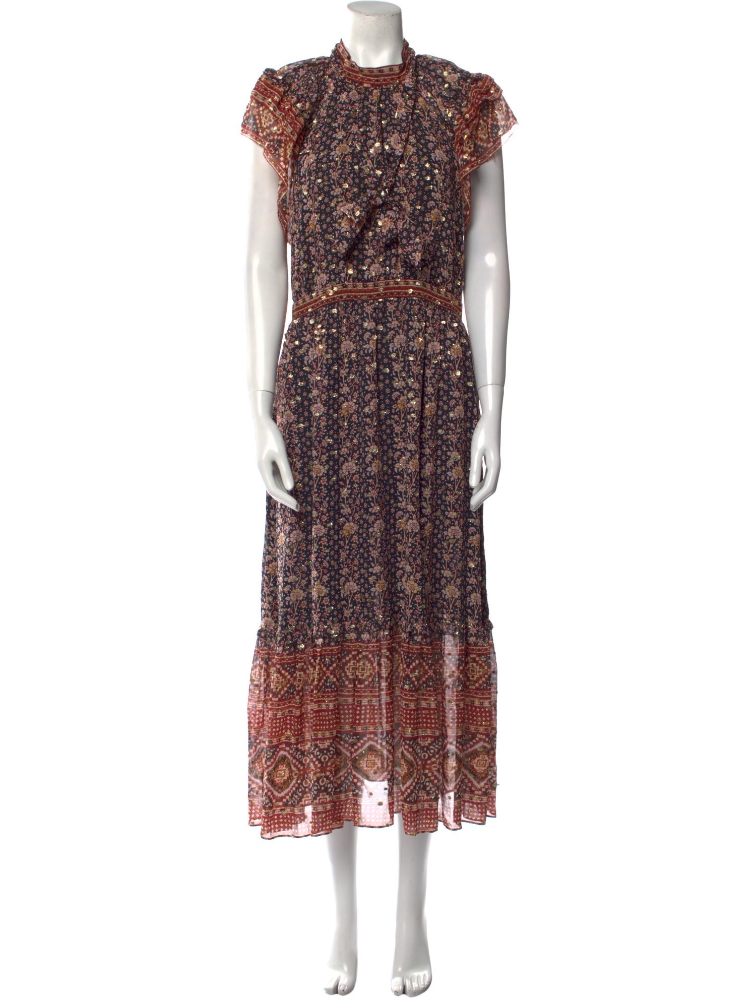Ulla Johnson Silk Long Dress w/ Tags