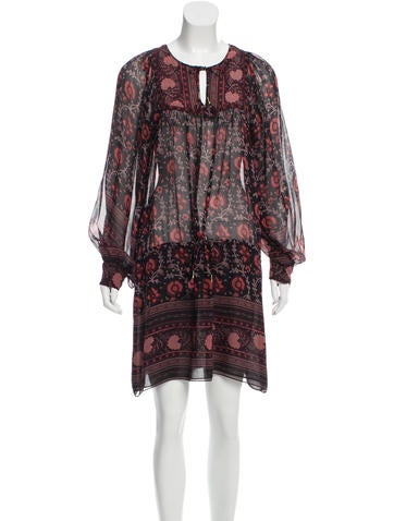 Ulla Johnson Silk Printed Dress