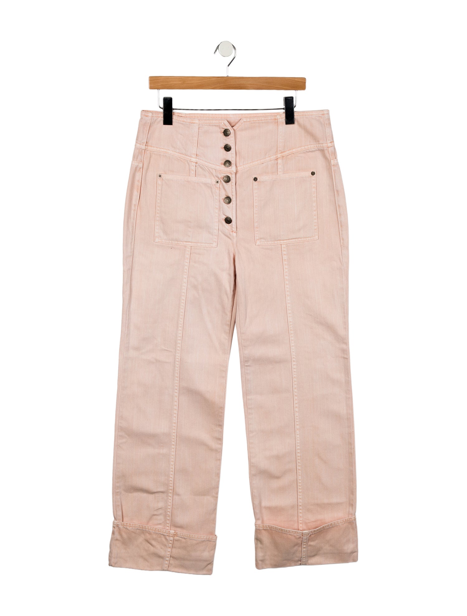 Ulla Johnson High-Rise Wide Leg Jeans
