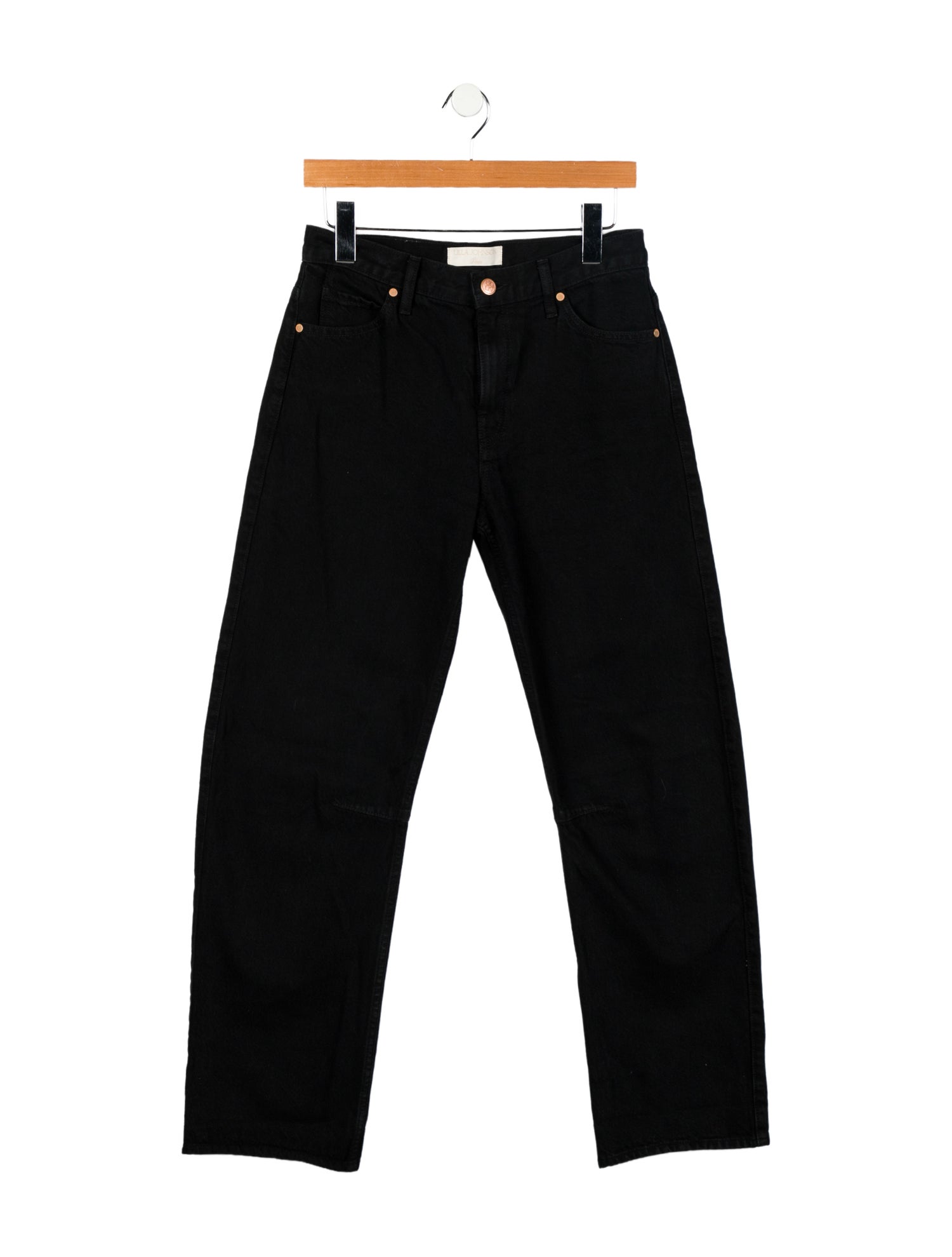 Ulla Johnson Mid-Rise Straight Leg Jeans