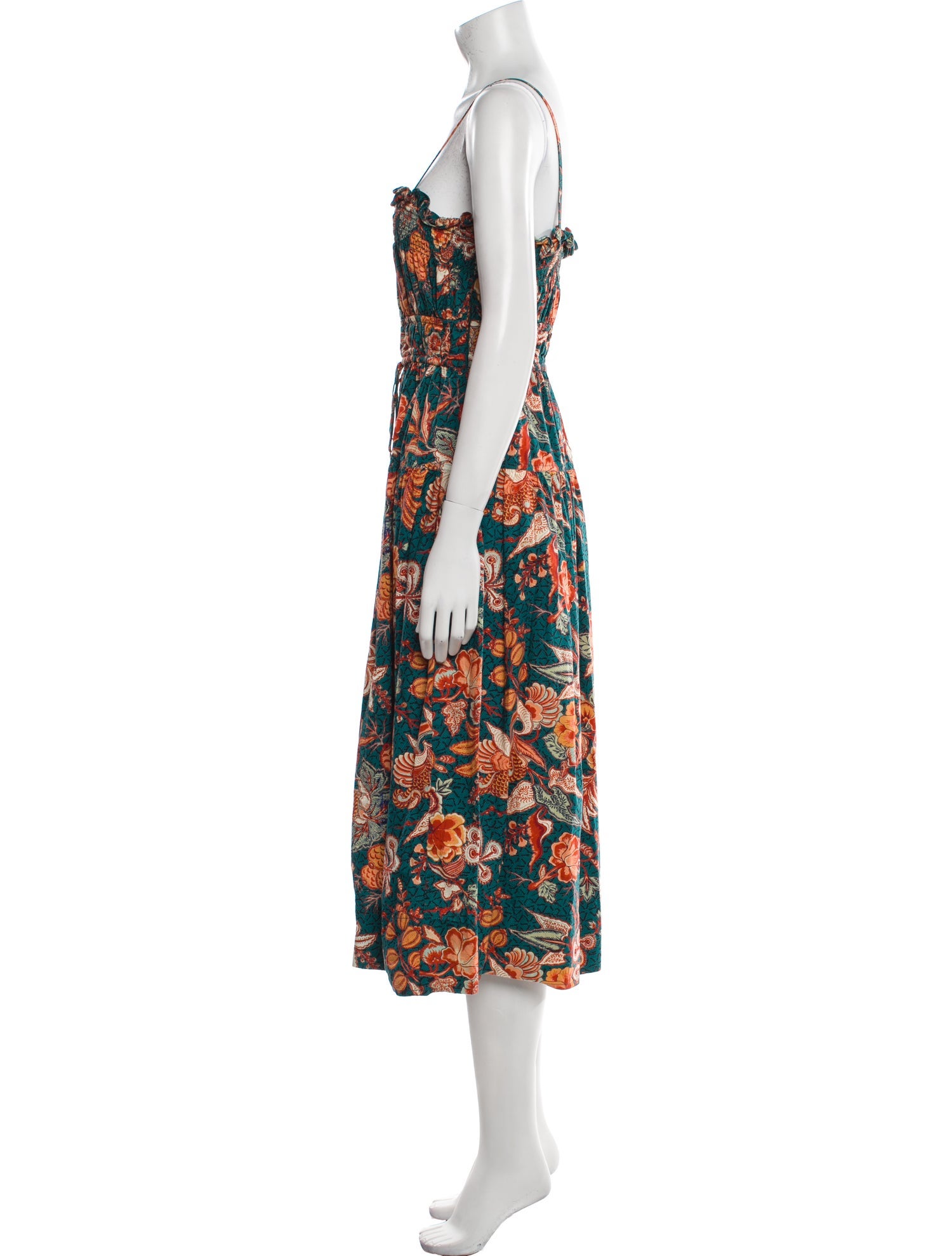 Ulla Johnson Floral Print Long Dress