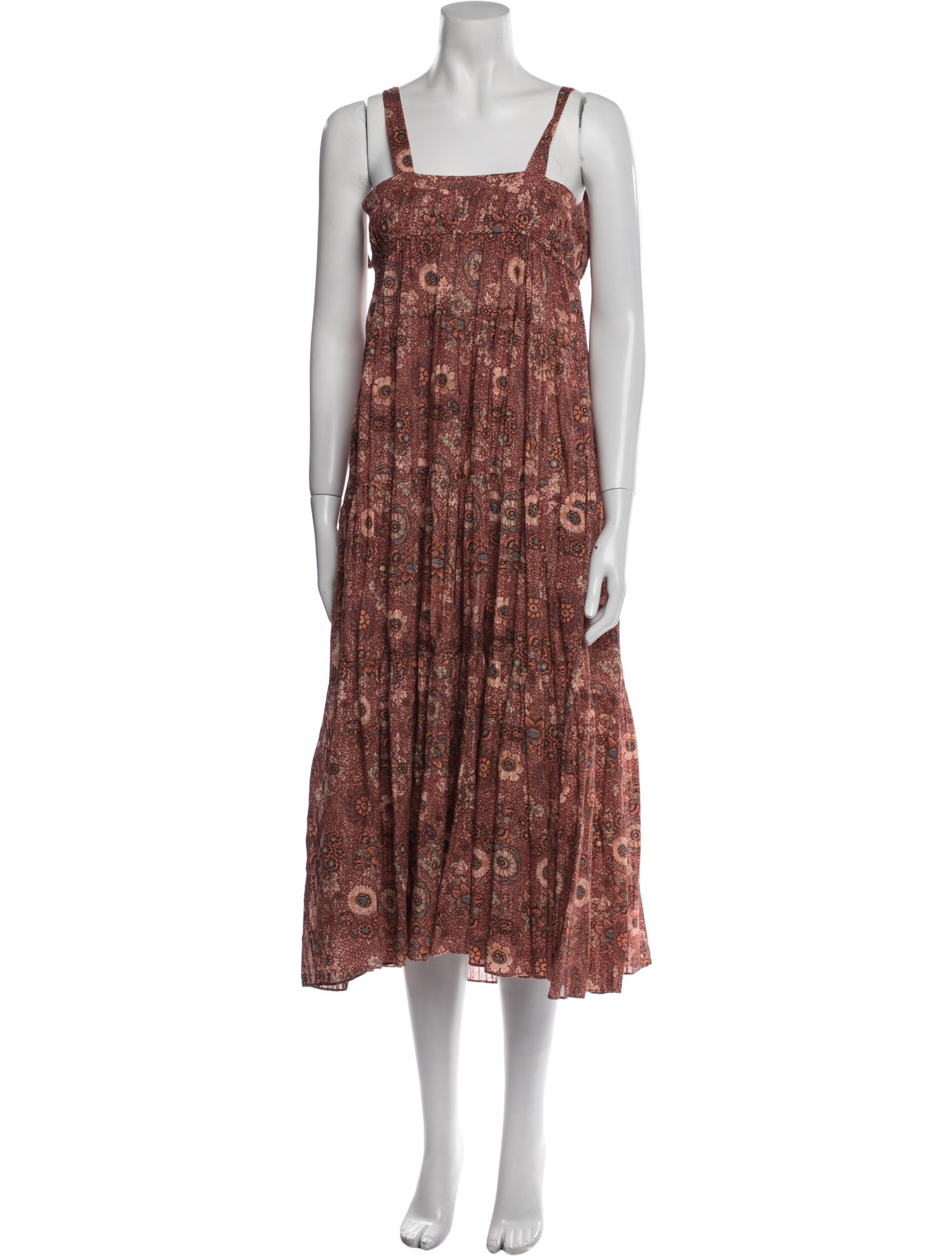 Ulla Johnson Floral Print Long Dress