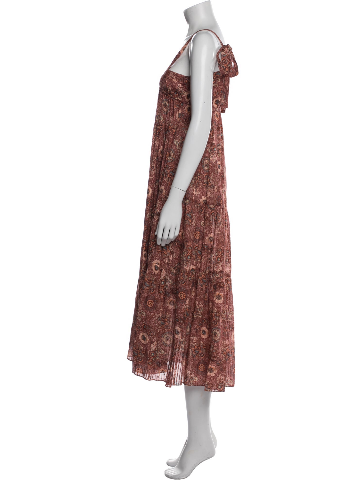 Ulla Johnson Floral Print Long Dress