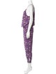 Ulla Johnson Floral Print Scoop Neck Jumpsuit