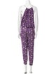 Ulla Johnson Floral Print Scoop Neck Jumpsuit