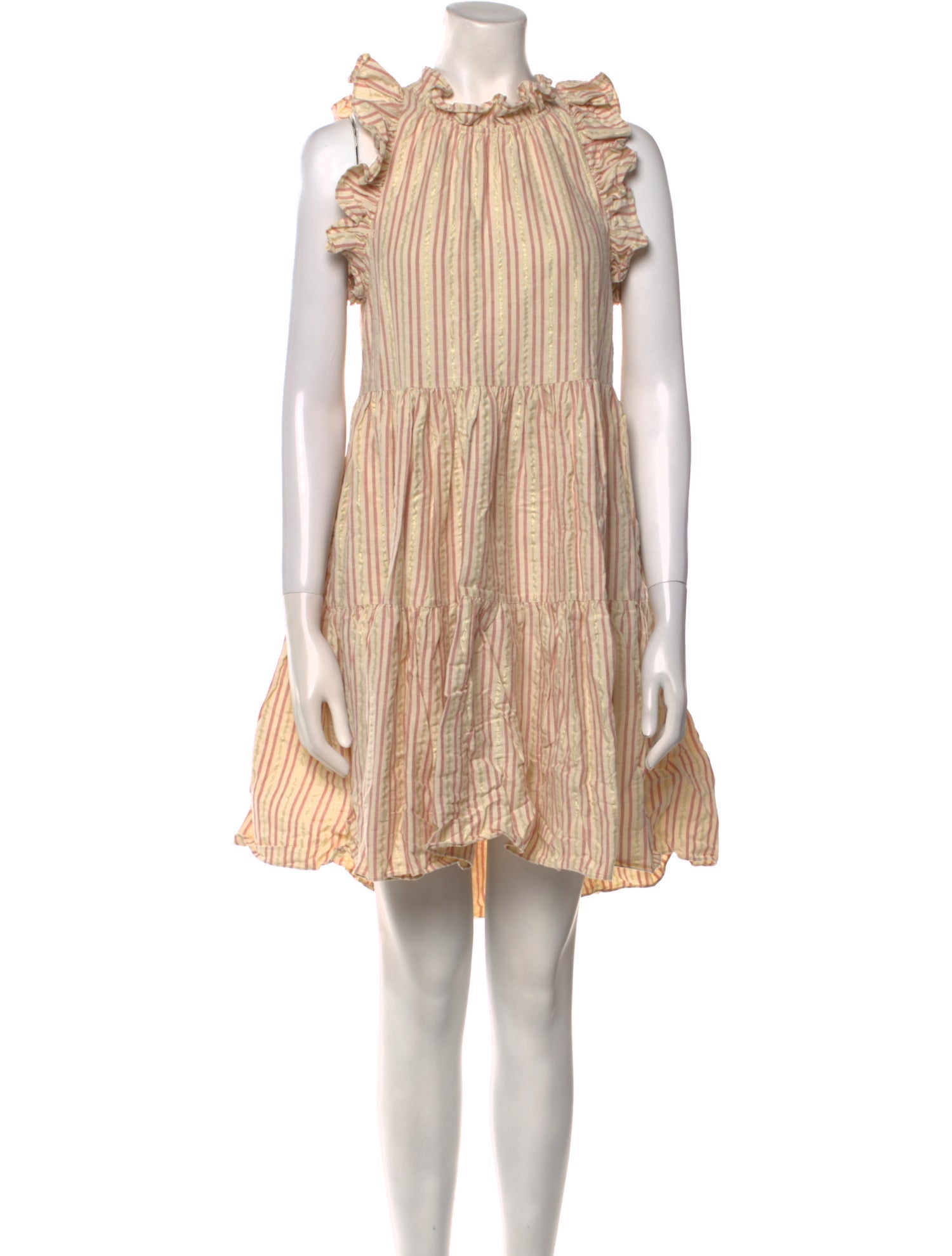 Ulla Johnson Striped Mini Dress