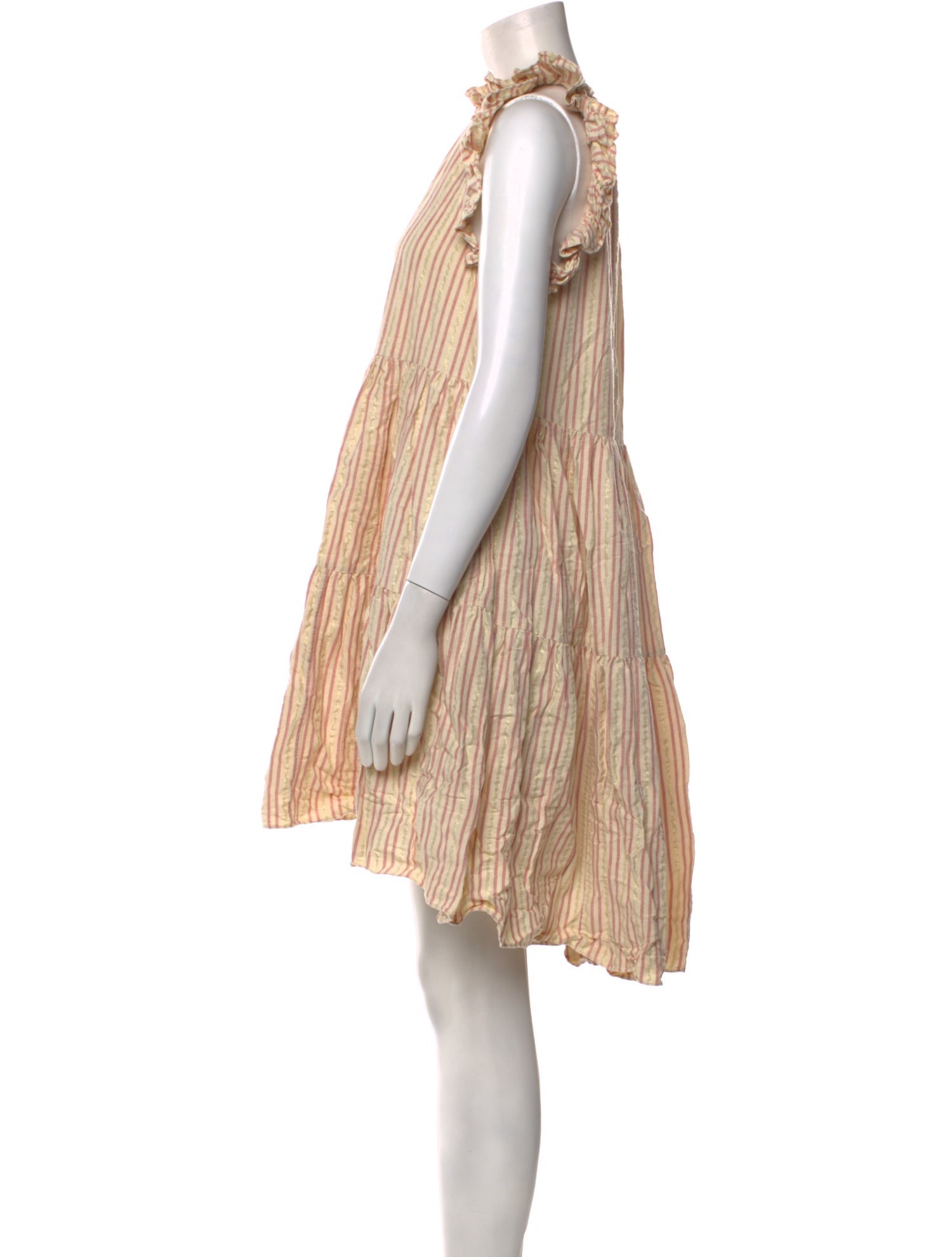 Ulla Johnson Striped Mini Dress