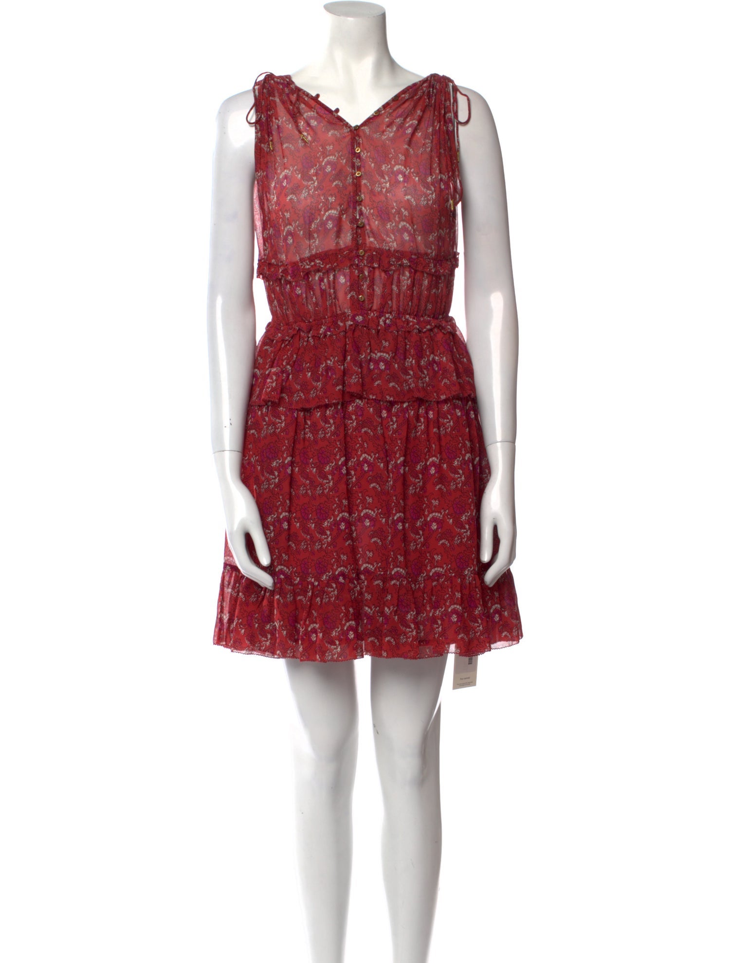 Ulla Johnson Silk Mini Dress