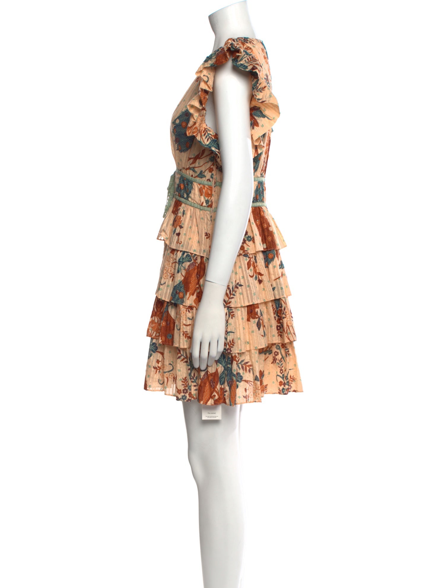 Ulla Johnson Floral Print Mini Dress