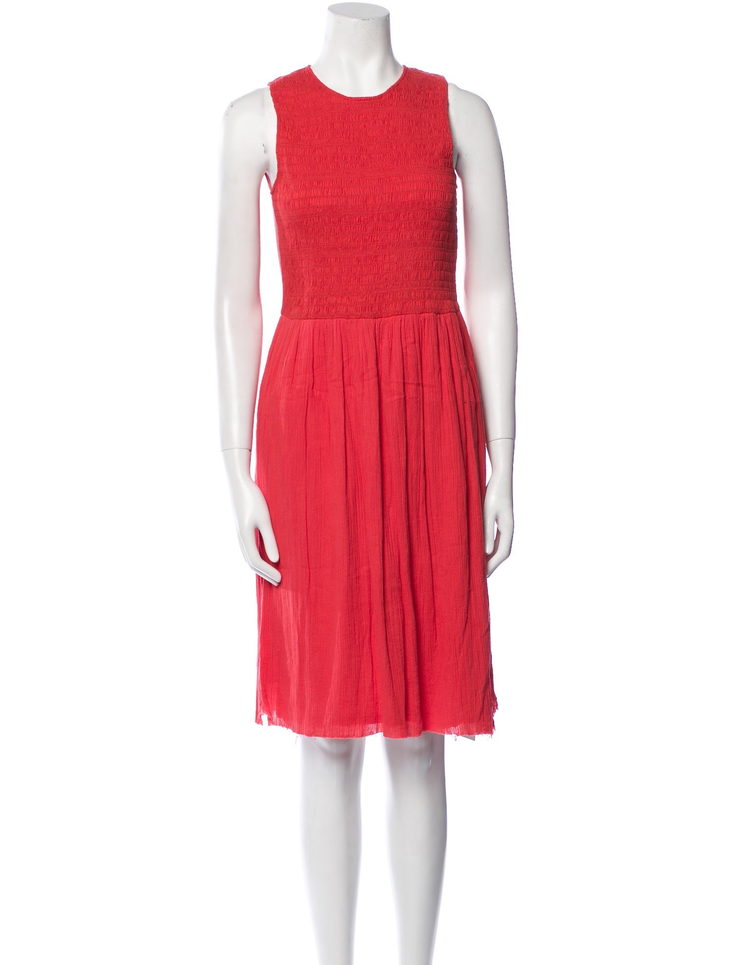 Ulla Johnson Crew Neck Knee-Length Dress