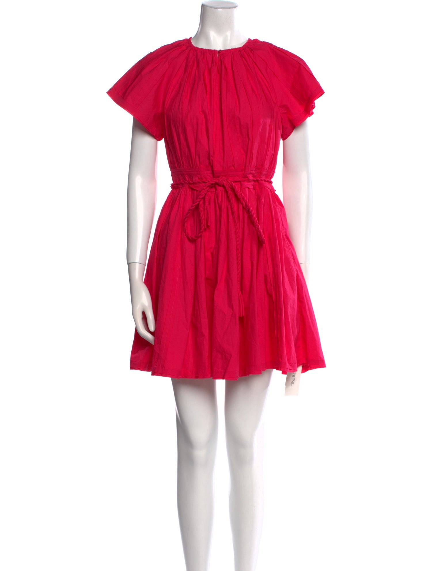 Ulla Johnson Crew Neck Mini Dress