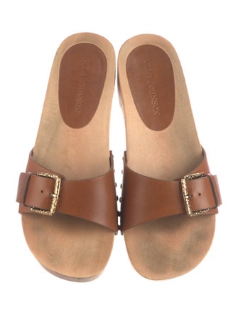 Ulla Johnson Leather Slides