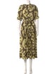 Ulla Johnson Printed Long Dress