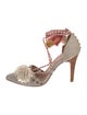 Ulla Johnson Suede Tassel Accents D'Orsay Pumps