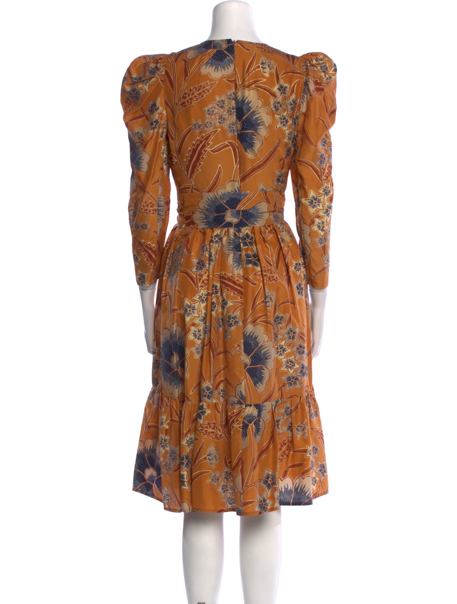 Ulla Johnson Silk Midi Length Dress