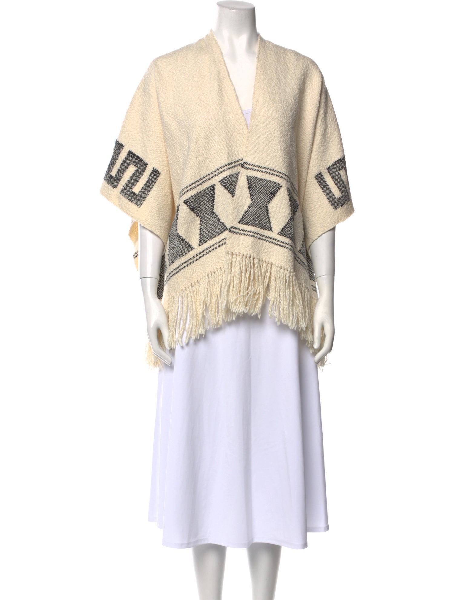 Ulla Johnson Printed V-Neck Sweater