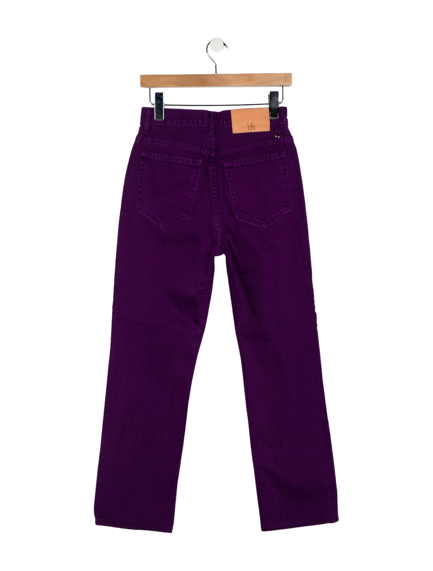 Ulla Johnson High-Rise Straight Leg Jeans