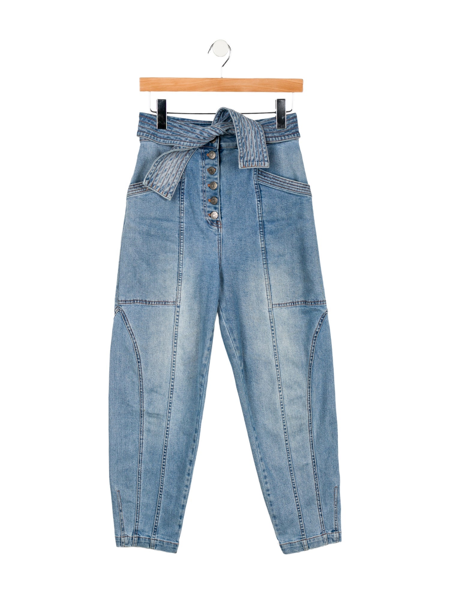 Ulla Johnson High-Rise Straight Leg Jeans