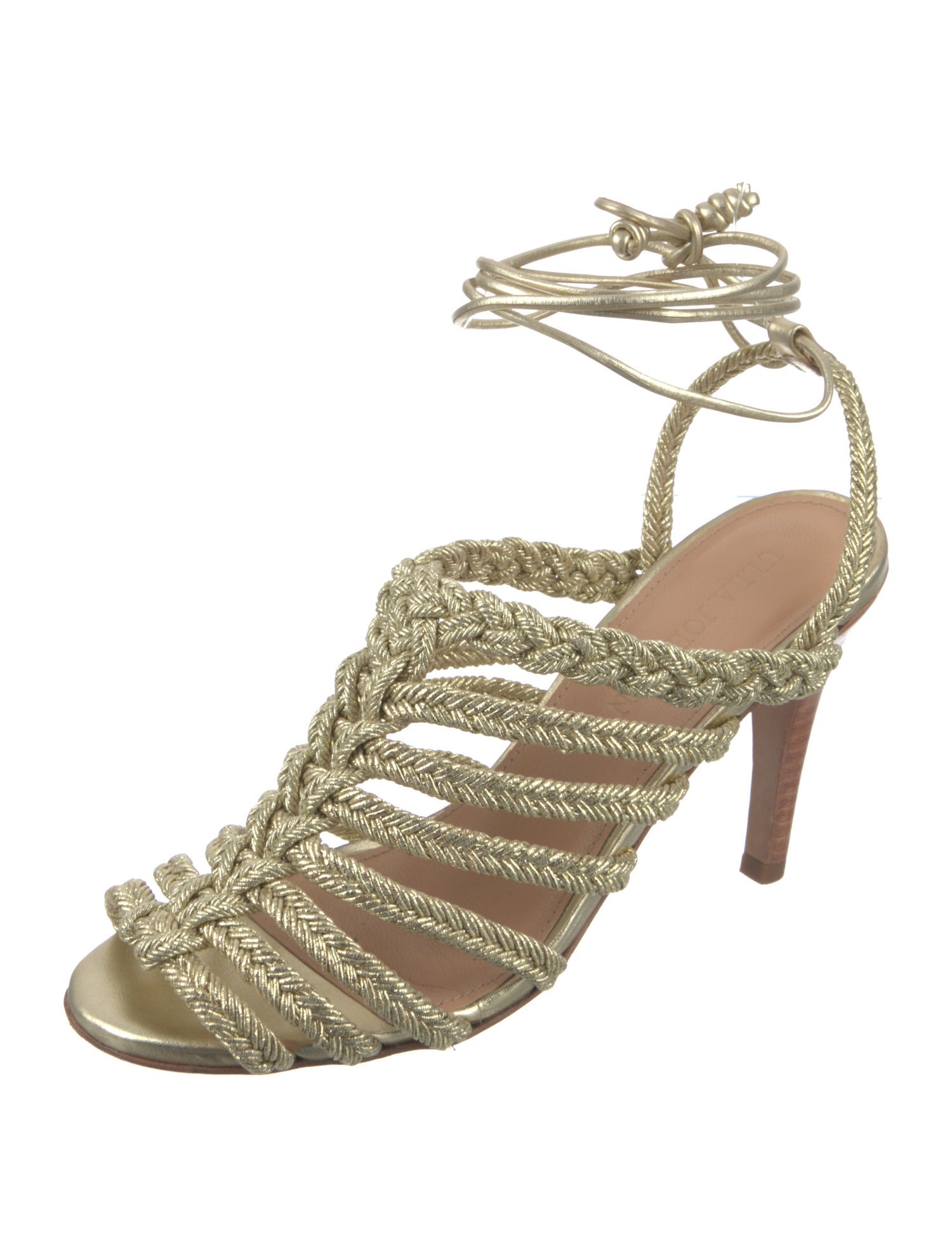 Ulla Johnson Braided Accents Gladiator Sandals