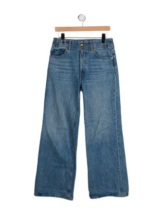 Ulla Johnson High-Rise Wide Leg Jeans