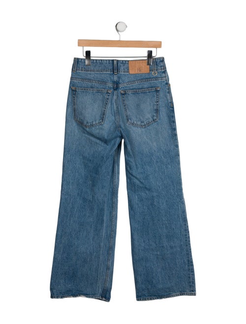 Ulla Johnson High-Rise Wide Leg Jeans